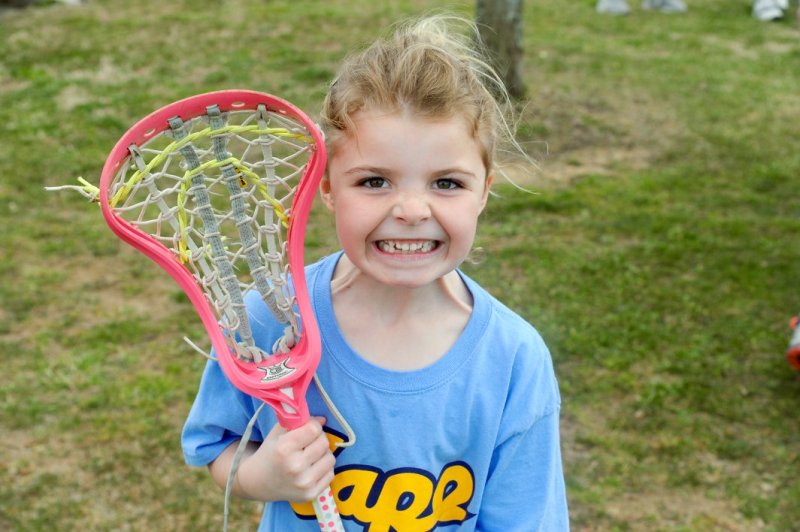 Daisy Hughes during her days as an Atlantic Lacrosse defender.